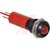 APEM Components - Q12P1BXXR12E - IP67 12VDC PROMINENT 12MM LED INDICATOR|70066101 | ChuangWei Electronics