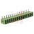 Altech Corp - 36.415 - STLK1550-W 3.81mmPitch 15Pole Sldr 90DegAngl SnglLvl Header PCB TermBlk Conn|70078489 | ChuangWei Electronics