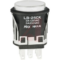 NKK Switches LB25CKW01-6G-JB