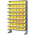 Akro-Mils - APRS130Y - 40 Bins Single-Sided Pick Rack with Bins|70145052 | ChuangWei Electronics