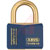 ABUS USA - T84MB/40 KA BLUE - Blue KA Shackle 13/16in H 1/4in D 1-13/16in W 4 Pin Vinyl Casing Brass Padlock|70567130 | ChuangWei Electronics